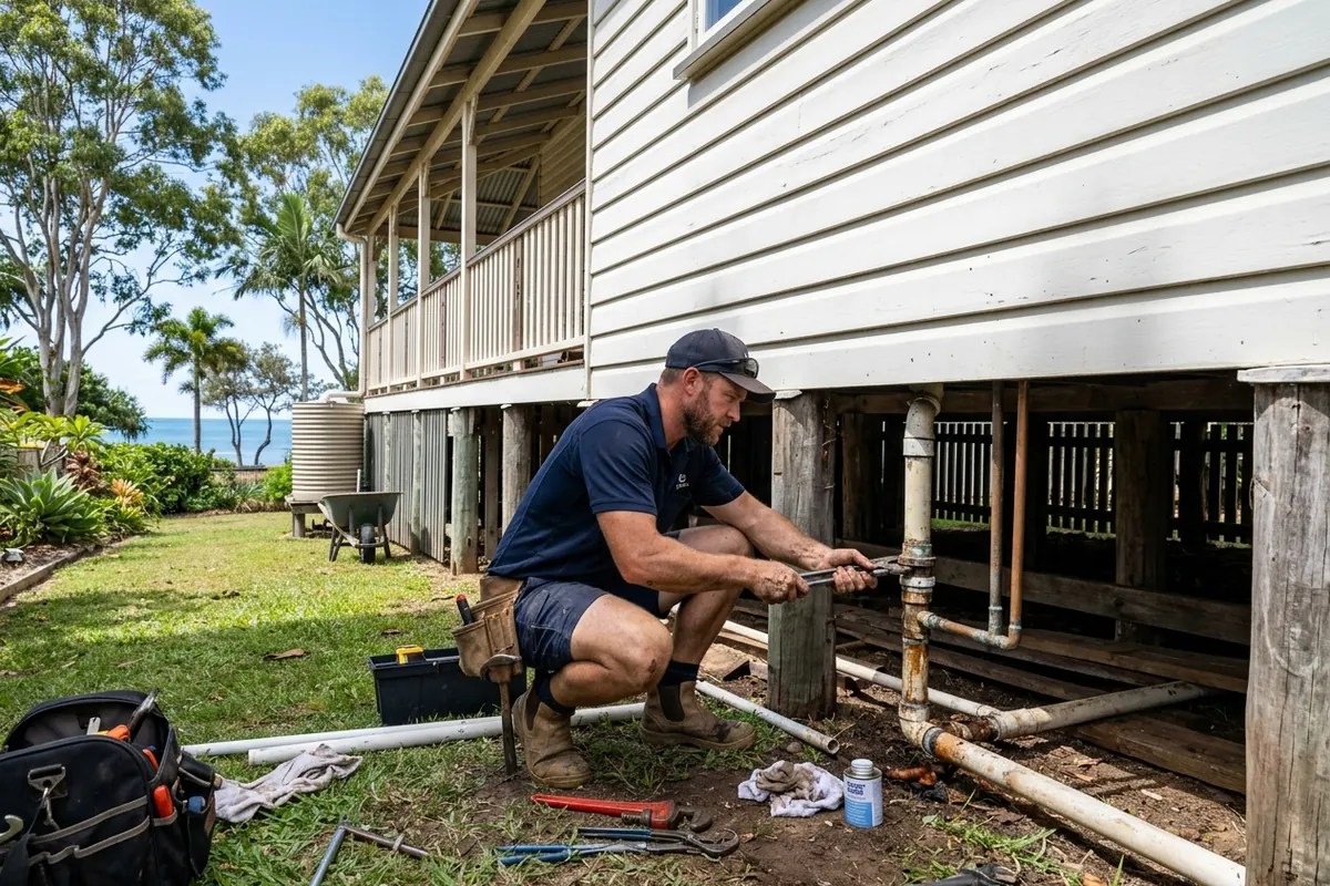 Common plumbing issues in older Torquay and Pialba weatherboards