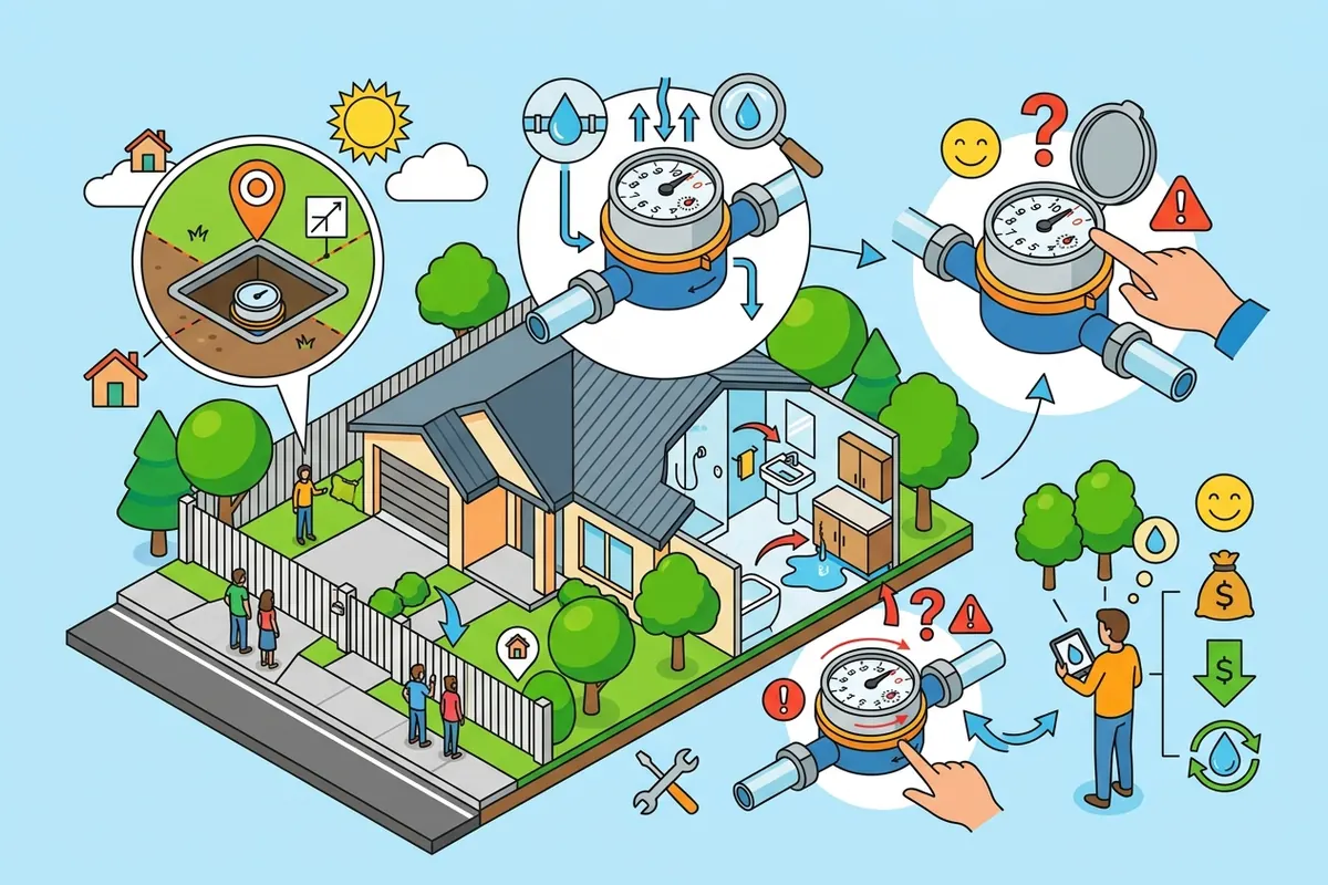 How to find your water meter in a Hervey Bay home (and why it matters)